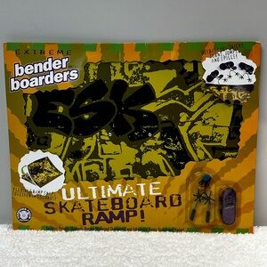 Hog Wild Extreme "Bender" Boarders Ultimate Skateboard Ramp Set